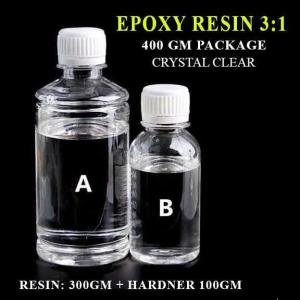 Crystal Clear Epoxy Resin (400 Gm)-Epoxy Resin Price in Bangladesh