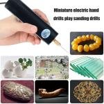 Mini Electric Drill Handheld for Pearl Epoxy Resin Jewelry Making Diy Wood Craft Tool
