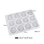 Round Keyring Mould For Mass Keyring DIY-Epoxy Resin Work