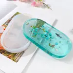 Oval Straight Edge Resin Tray Mold-DIY Resin Craft, Silicone Mold Price in Bangladesh